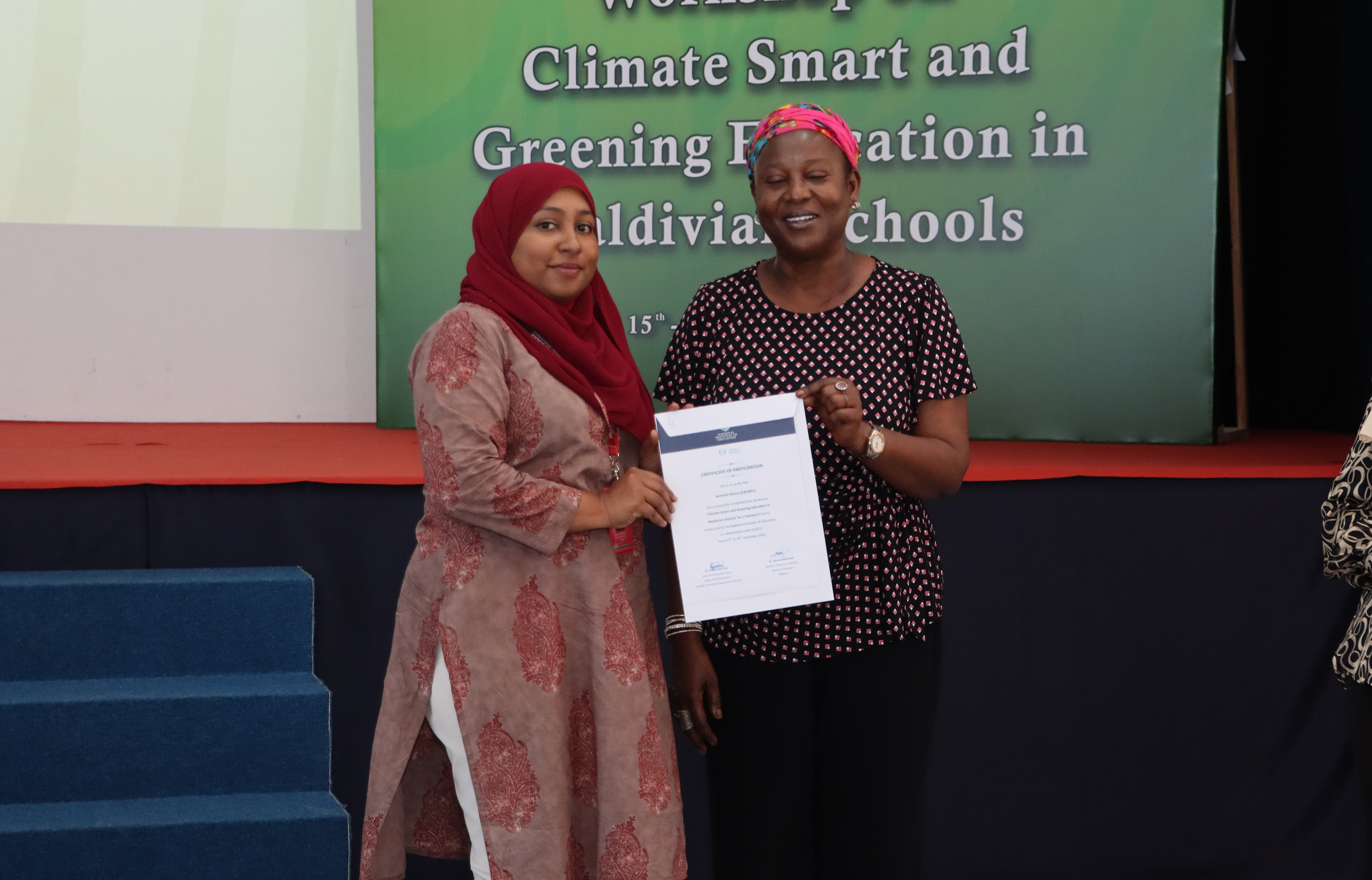 Greening Education ToT Closing Ceremony