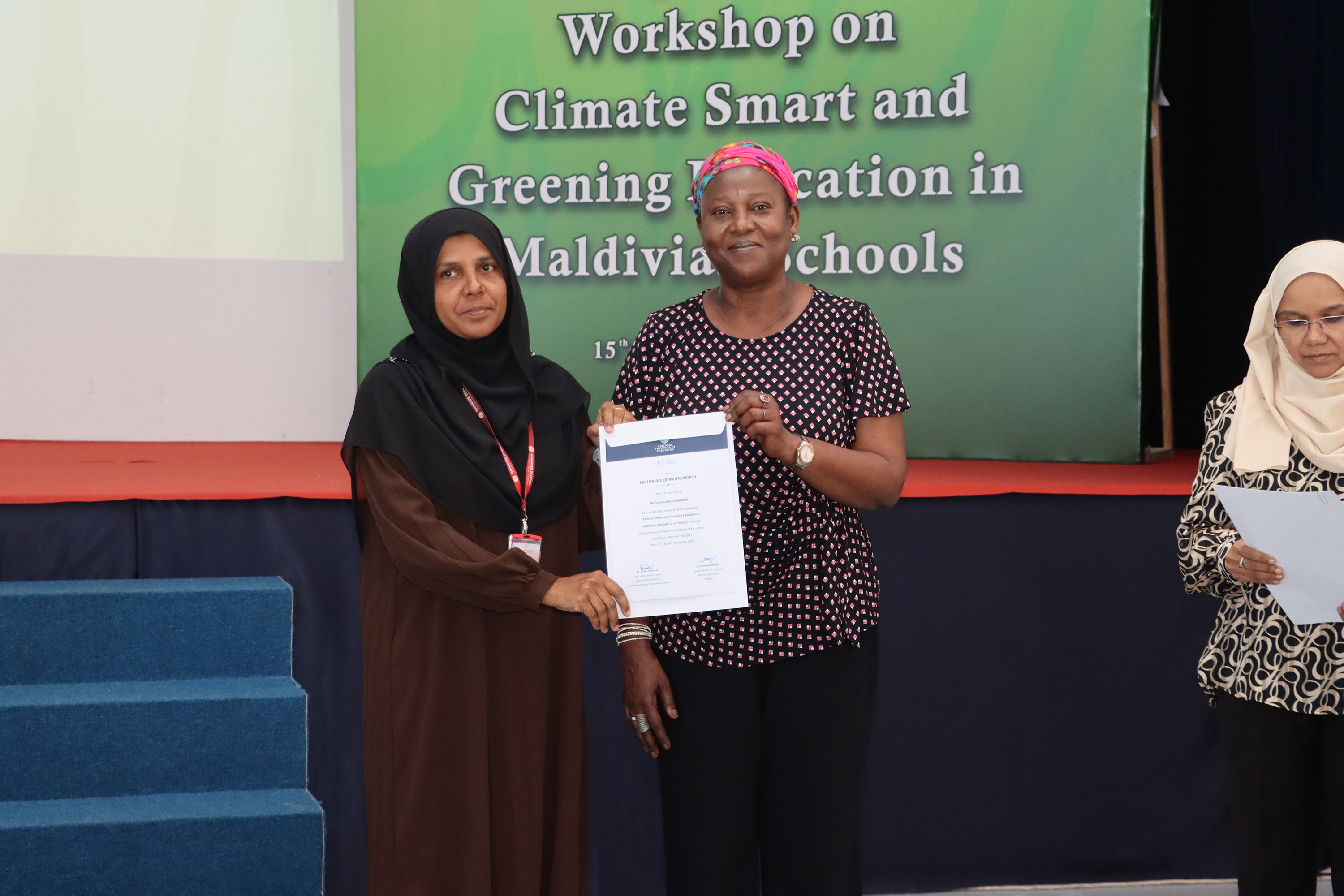 Greening Education ToT Closing Ceremony