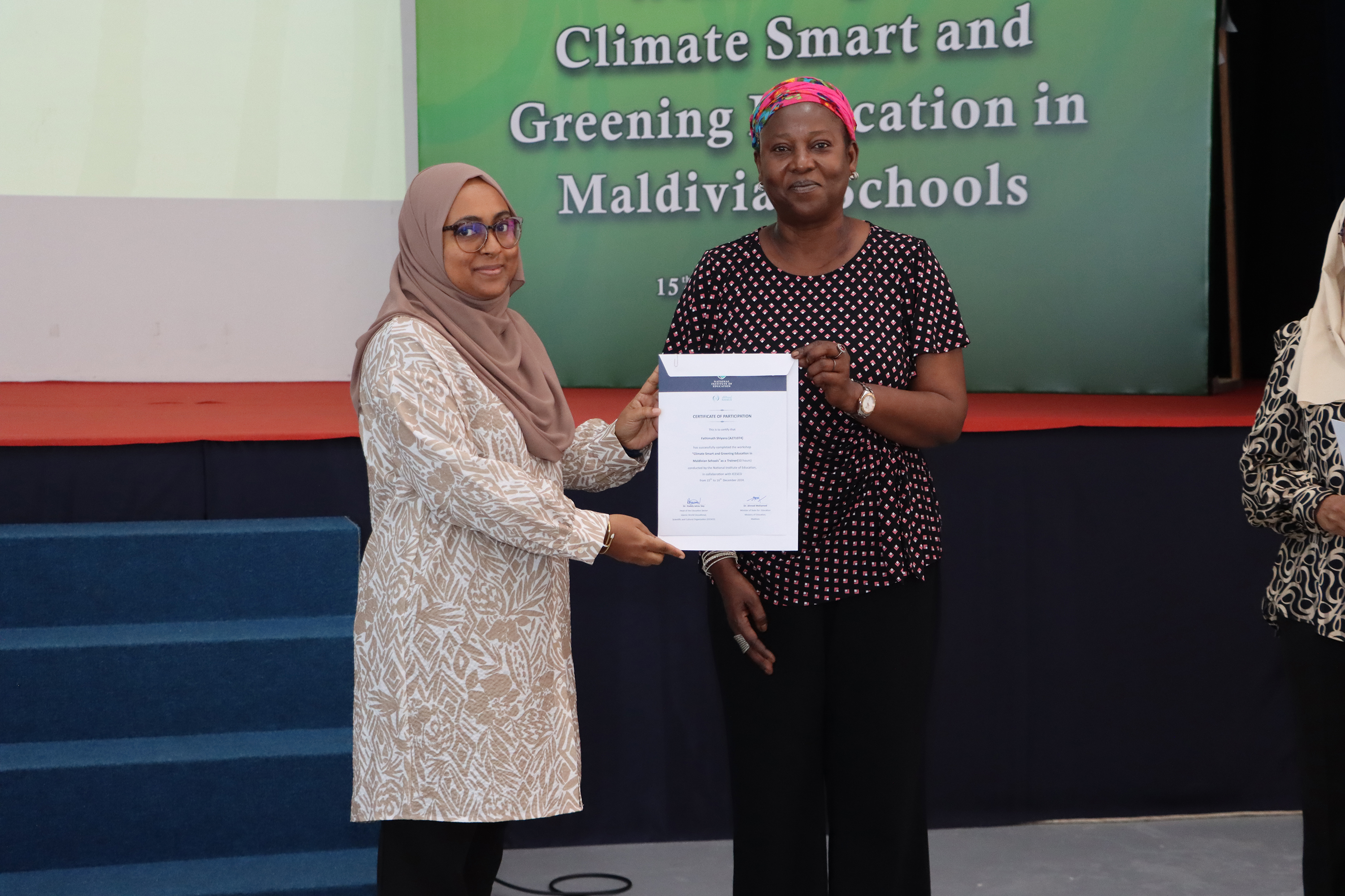 Greening Education ToT Closing Ceremony