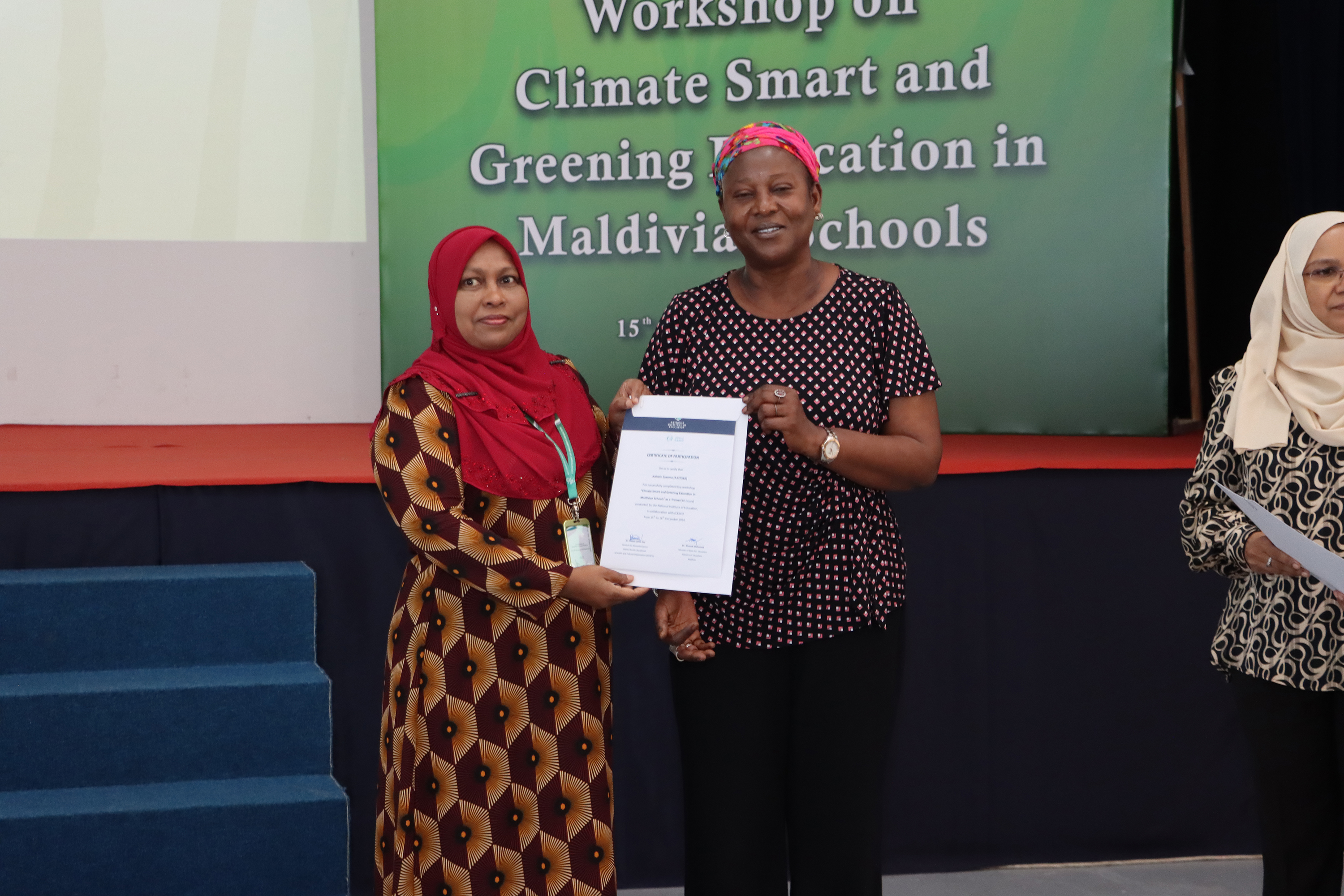 Greening Education ToT Closing Ceremony