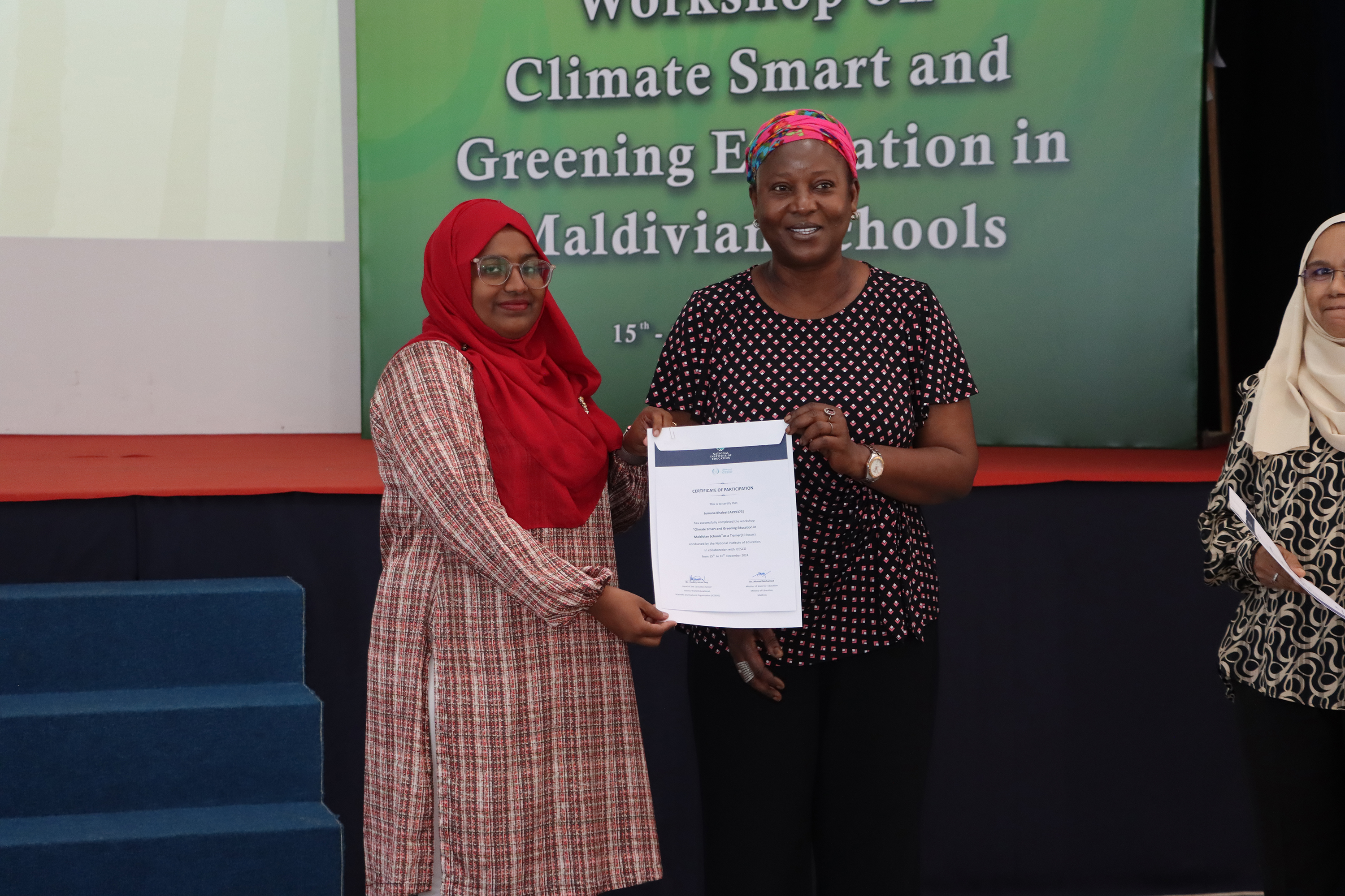 Greening Education ToT Closing Ceremony