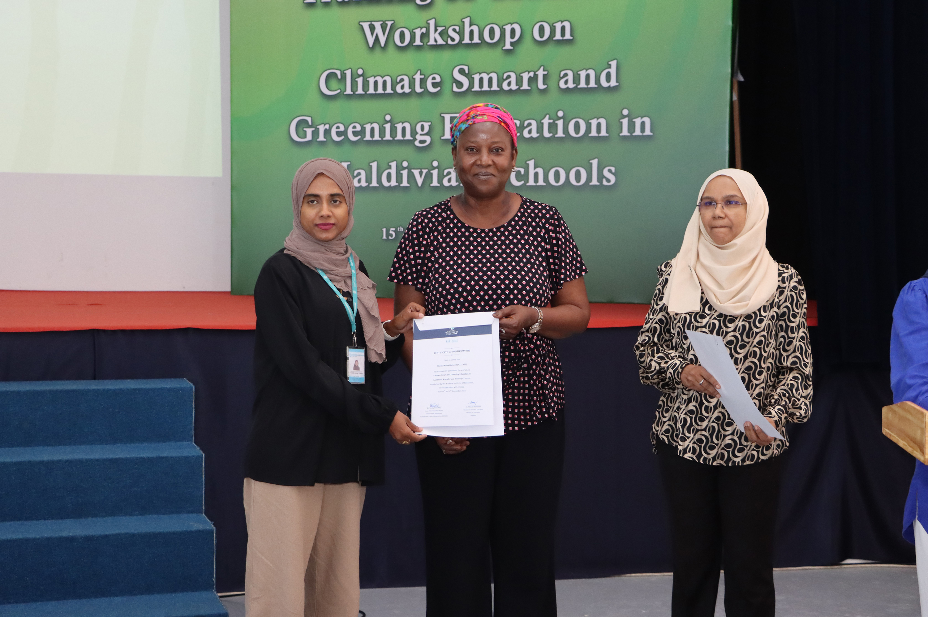 Greening Education ToT Closing Ceremony