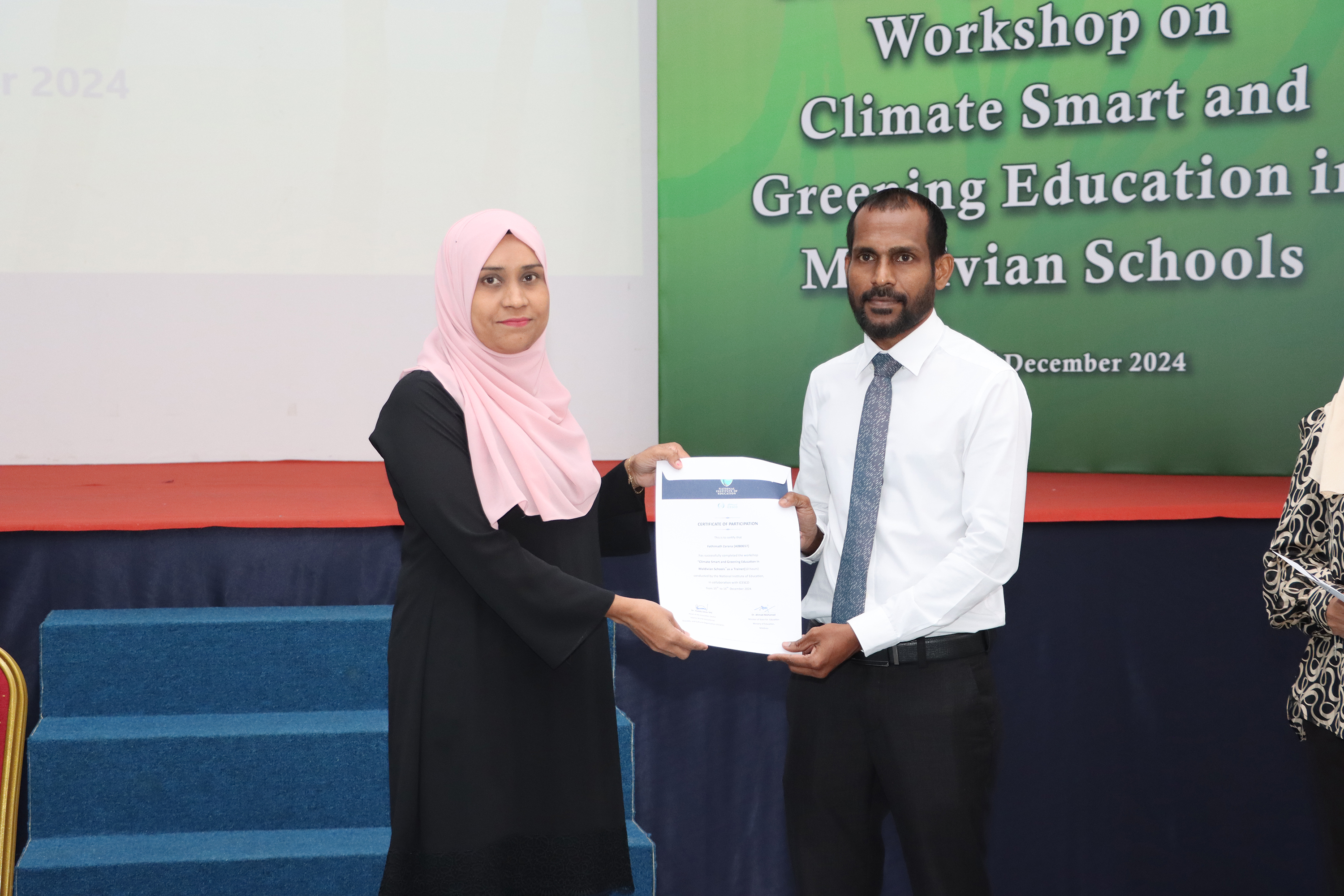 Greening Education ToT Closing Ceremony