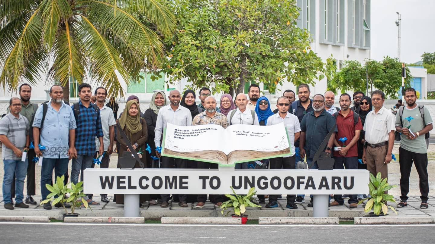 Leadership Workshop held for Raa Atoll Schools!