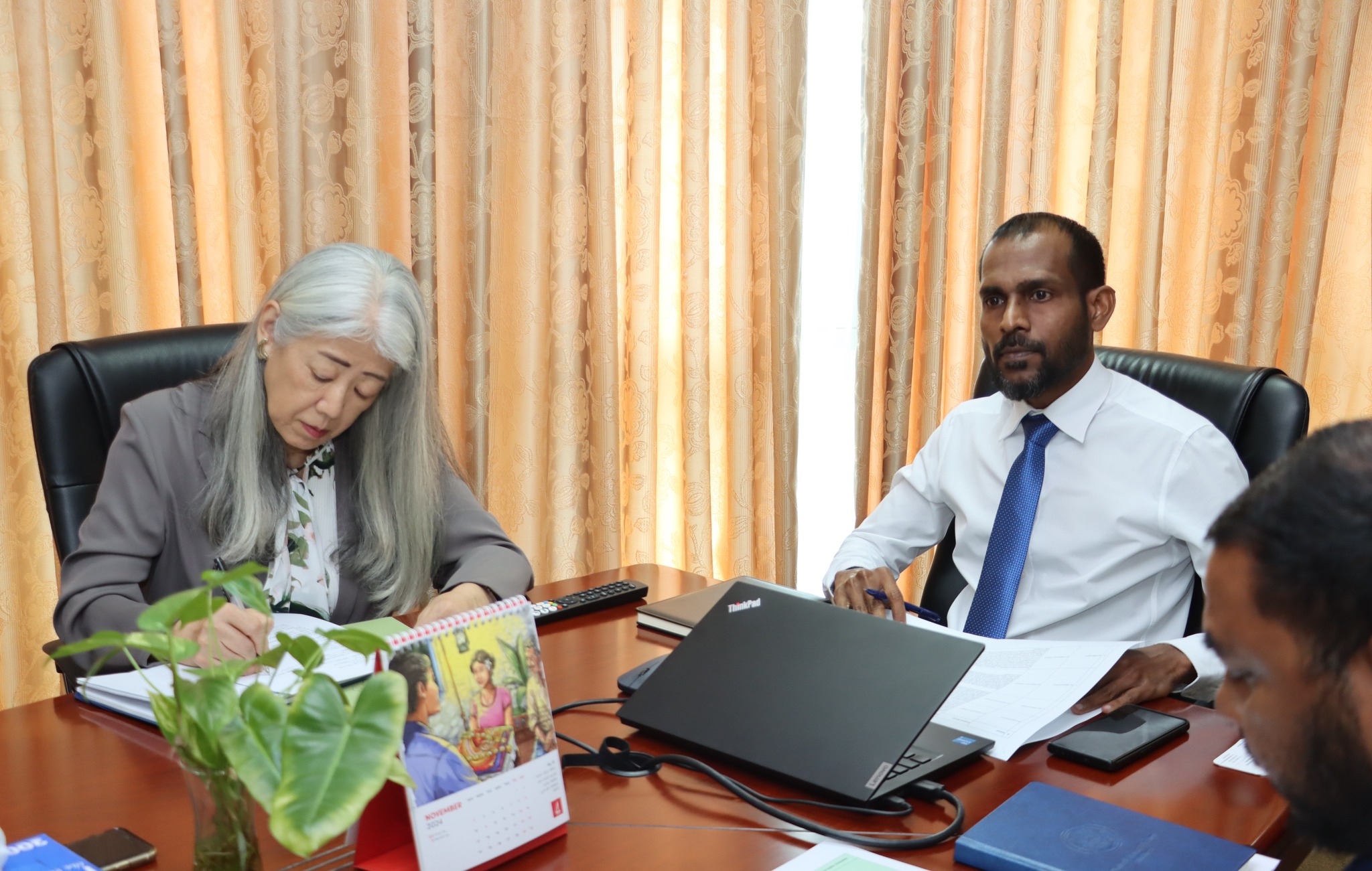 State Minister Dr. Latheef meets with Japanese Ambassador