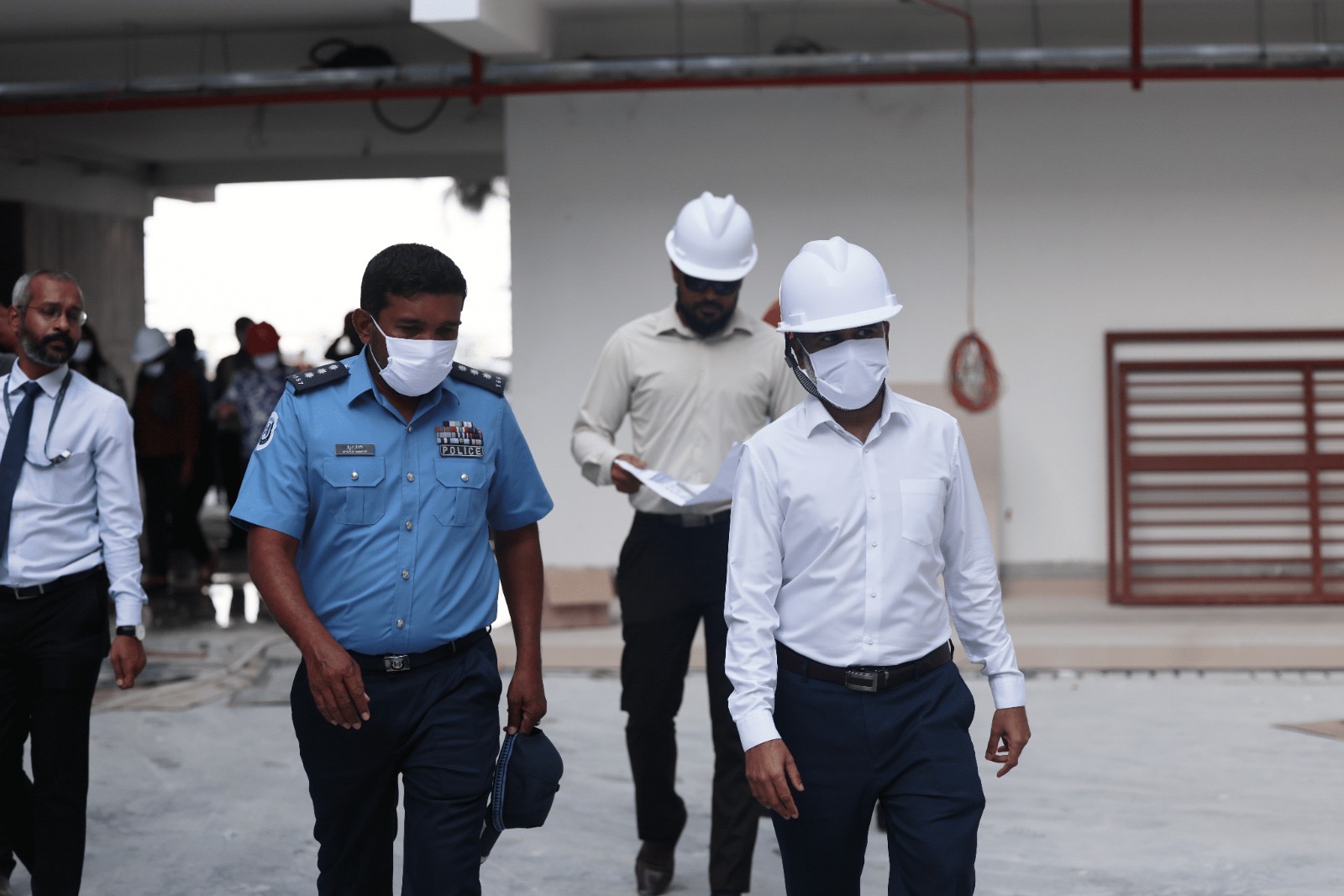 Minister Conducts Site Visit to Shaheed Ali School 